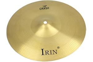 Dickly 16 Zoll Crash Becken Drum Set Messing Becken für Percussion Studenten Anfänger