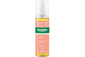 Somatoline SkinExpert, Rimodellante Active Olio Secco Spray Post-Sport, Trattamento Gambe Rimodellante, con Estratto di Zenzero, 125ml
