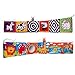 Vicky Store Infant Kid Baby Crib Gallery High-Contrast Development Puzzle Zoo Cloth Book Toy