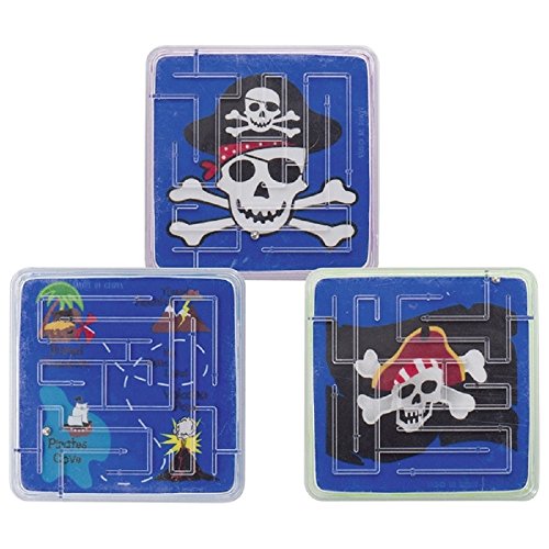 12x Geduldspiele Piraten Kugelgeduldspiel Reisespiel Piratenparty Mitgebsel