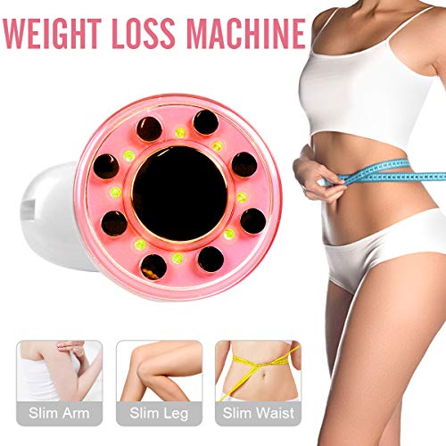 Meilyla - Máquina de pérdida de peso para cavitación y eliminación de grasa de la vibración, máquina de adelgazamiento, radiofrecuencia, dispositivo de uso doméstico
