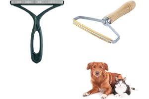 CuiCanfla 2 Pcs Quita pelos Mascota, Quita Pelusas Ropa, Quitapelos Mascotas, Lavable y Reutilizable Animales Cepillos Depilación, para Ropa, SofáS, Alfombras