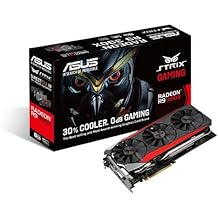 Asus Strix-R9390X-DC3-8GD5-GAMING AMD Gaming Grafikkarte (PCIe 3.0 x16, 8GB DDR5 Speicher, HDMI, DVI, 3x DisplayPort)