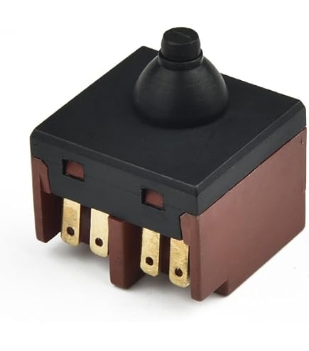 BSD Interruttore ON/OFF Per Aspirapolvere Electrolux - Ricambio Con 2 Connettori, Fatto In UE
