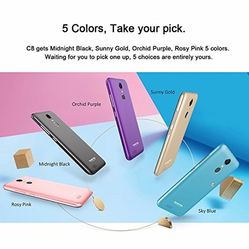 Smartphone pas cher  OUKITEL C8  Reconnaissance d empreintes Digitales - 5 5  HD LTPS   cran     2 Cam  ras 13MP 5 MP - 2Go RAM 16Go ROM     Android 7 0 Quad-core     3000mAh Batterie - Smartphone D  bloqu   Tous les Op  rateurs - Dual SIM Bluetooth WIFI GPS AGPS OTA FM   - Or