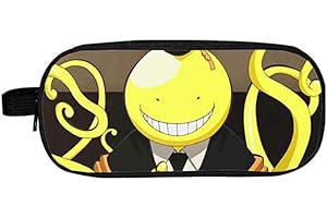 WANHONGYUE Assassination Classroom Anime Sacchetto da Cancelleria Astuccio Cassa di Matita Borsa Borsello /4