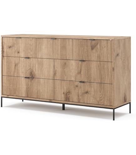 Madia a 4 ante in legno massello di mango scolpito bianco 180 cm Kerala | Maisons du Monde