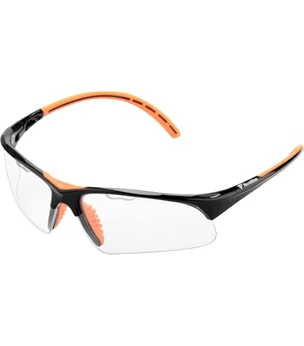Lunettes Protection Squash Dunlop I-Armor - Approuvées WSF, Sangle Tête Réglable, Sac Transport