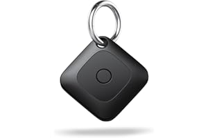 Hoxe Air Tracker Tag, Smart Tag Funziona con Apple Dov'è App (Solo iOS), Localizzatore Chiavi, Trova Oggetti per Valigie/Bagagli, 100dB Sonoro, Batteria Sostituibile, Impermeabile Key Finder, 1-Pezzo