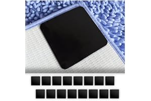 HECTICCORE 16 Stück Teppichstopper Antirutschpads–Doppelseitige Eppich Antirutsch Pads selbstklebend,Teppich Rutschstopp für Eckenfixierung auf Fliesen, Parkett & Laminat,Wiederverwendbare Anti-Rutsch-Aufkleber