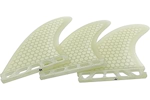 UP SURF UPSURF Tavola da Surf Future Pinne Lana di Vetro Stile Favo Bodyboard da Surf Thruster Set