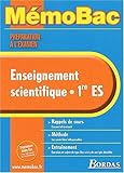 Image de MEMO PREPA.EXAM. ENSEIGN.SCIENT.1ERE ES    (Ancienne Edition)