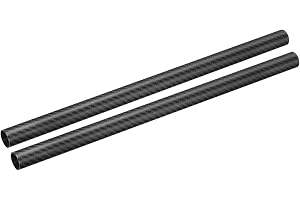 QUARKZMAN 2 st kolfiberrör 20 x 22 x 400 mm matt yta kolstång insvept kolrör runda rör rullar för flygplan RC multikopter qua