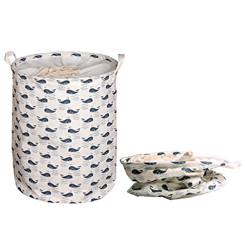 Andux Wäschesack Wäschekörbe/ZYL-01 (Whale Patterned) - 3