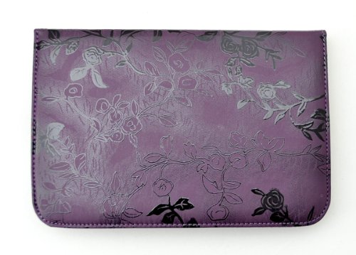Farbe: lila / violett, 360° drehbar Schutztasche Samsung Note 8.0 (N5100) 8Zoll Tasche Schutzhülle Hülle - 8
