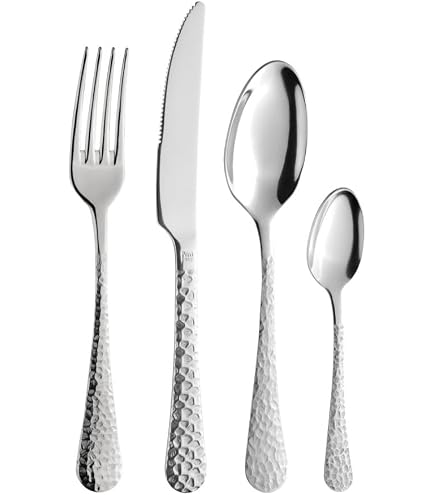 QVC Mikasa Set 16 posate in acciaio satinato Consegna Veloce Casa e giardino dai