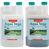 CANNA Aqua Vega A+B Growing Fertilizer (2x1L)