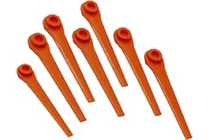 Odashen 100 Pcs Grass Trimmer/Strimmer Plastic Blades for Flymo SimpliTrim Li FLY083-GA400