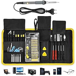 ACCEWIT 87 en 1 Juego de Destornilladores de Precisión Profesional Kit de Brocas Repair Kit Herramientas Para con 87 brocas Magnético, Para PC, IPhone, Tablet, Laptop, Camara, Consola de Juegos