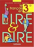 Image de Lire et dire, 3e technologique. Livre de l'élève