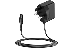 MEROM 4.3V 70MA(0.07A) Shaver Charger for A00390 Power Cord Compatible with Philips Norelco One Blade QP2520, QP2520 / 30, QP2520 / 70, QP2520 / 90 Hybrid Electric Trimmer and Shaver Power Supply