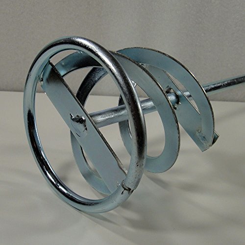 REXXER Wendelrührer ø 100 x 500 mm (Schaft SDS-Plus) Quirl Mörtelrührer Rührwerk Rührstab SDS-Plus Mixer Betonrührer Farbmischer Gipsmixer - 3