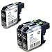 Produktbild 3 Druckerpatronen schwarz XL mit neusten V3 Chip für Brother LC223 LC225 XL Brother MFC J480DW DCP J562DW DCP-J4120 DW MFC-J4420 DW