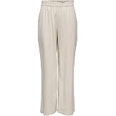 ONLY Onltokyo Hw Linen Blend St Pant Pnt Noos Pantolon Kadın