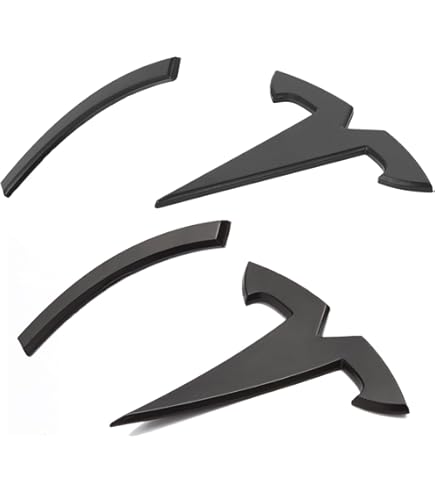 Aqxyju 3D-ABS-Emblem Für Kofferraum - Personalisierte Autoaufkleber In Glossy Black