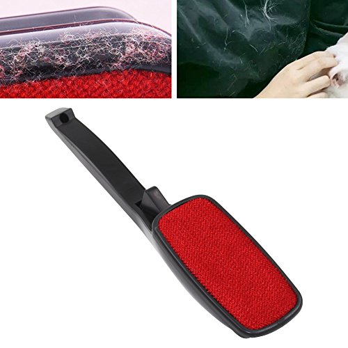 Reefa Brosse Magique Anti Poils Attrape Poils Brosse de Nettoyage Antistatique Pour Chien/Chat-Rotation de 360 Degrés