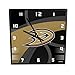 Produktbild Memory Company NHL Anaheim Mighty Ducks Official Carbon Fiber Square Clock, Multicolor, One Size