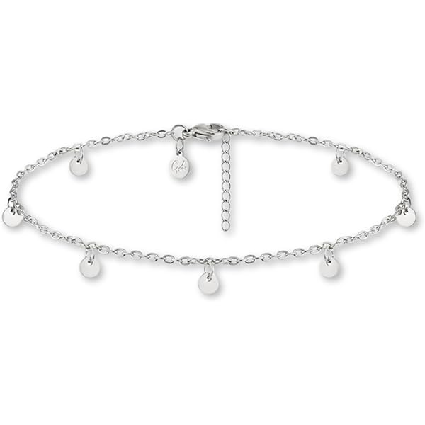 Cavigliera Con Perle D'Acqua Dolce - Regolabile, Impermeabile, In Oro/Argento/Oro Rosa - Foto 6