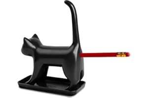 Slam Design Sharp End Cat Taille-crayon en forme de chat Noir
