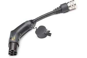 ‎SMART JUICE Juice Connector, Typ 2 Ladekabel Adapter für Elektrofahrzeuge, Ladekabel Typ 2 Adapter Ladelösung mit Automatischer Anpassung, Kompatibel mit der Juice Booster 2 Mobile Wallbox 22KW