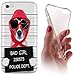 Price comparison product image Sony Xperia Xperia Z5 Compact Z5 Compact Soft Case Cover Backkover Tpu Soft Case for Sony Xperia Z5 Compact 1041 Hund Bad Girl Schwarz Rot Weiß