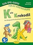 Image de K wie Krokodil: Das Bingospiel für die Anlaut-Unterscheidung (Klug-Spiel-Karten) (Klug-Spiel-Karten