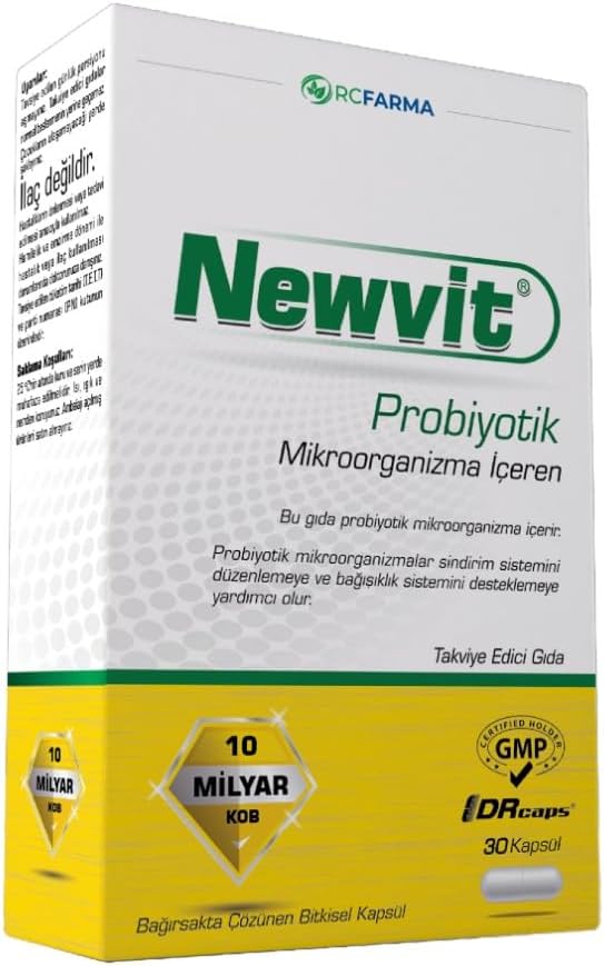 Newvit Probiyotik 30 Kapsül