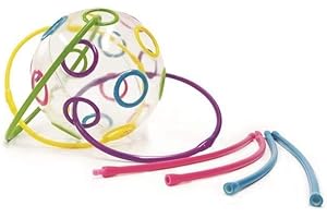 BSM Edushape - Giocattolo di risveglio Palle da infilare, con Allacciatura maligna, Ed 525021, Multicolore