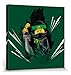Produktbild 1art1 106983 The Lego Ninjago Movie - Lloyd Garmadon Poster Leinwandbild Auf Keilrahmen 40 x 40 cm