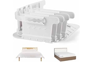 AMEHOAT Bed Sheet Holder with Lock Strips, 4PCS Non-Slip Lock Fitted Sheet, Heavy Duty Bed Sheet Fasteners,Removable Fitted Sheet Corner Holders,Corner Holders for Mattress Protectors,Bedding, Blankets