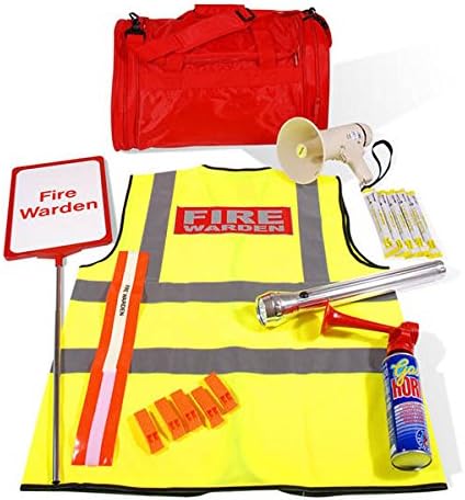 Fire Warden Kit, vest size - medium 38-41, Wording - Fire Marshal