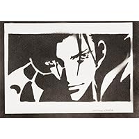 Zack Fair Final Fantasy Last Order Handmade Sreet Art - Artwork - Poster