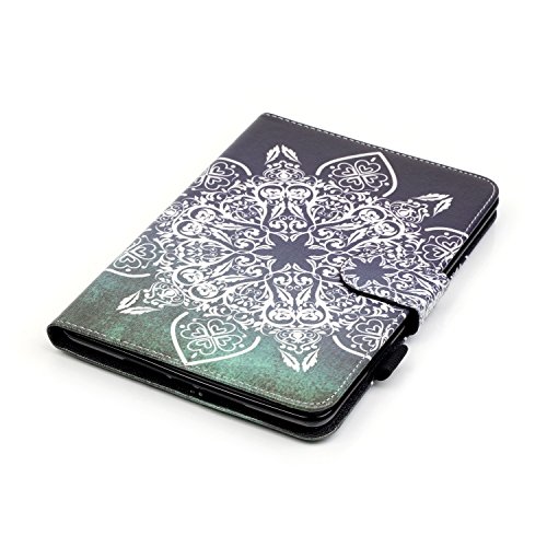 iPad Mini 3 Hülle, Deenor Colorful Painting and Stylish Drawing Wallet Case Book Style PU Leder Flip Protective Stand Flip Schutzhülle Hülle für Apple iPad Mini 1/2/3 Generation. (Retro pattern) - 4