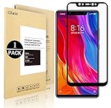 Voigeer Pellicole Protettiva Xiaomi Mi 8, [0,3mm, 2,5D] [Durezza 9H] [Facilità Di Installazione] [HD Clear] Protezione Dello Schermo in Vetro Temprato per Xiaomi Mi 8 (1 Pack)