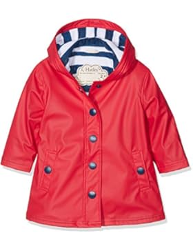 Hatley Splash Jacket-Red (Girls), Impermeable Bambina