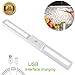 Price comparison product image Cabinet Lights Wireless LED Cupboard Lights Closet Light USB Rechargeable Motion Sensor Light 20 LED Light for Stairs, Drawer, Cupboard with Magnetic Stick-on AnywhereBright Light (1 Pack)