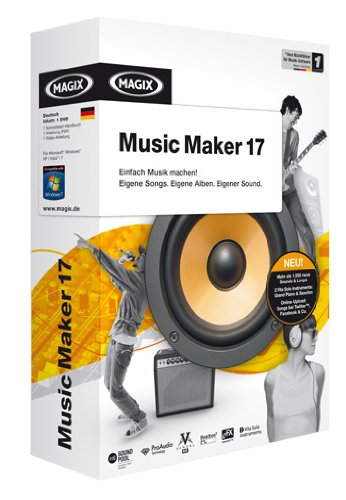 Magix Music Maker 17 - Software de edici n de audio m sica Intel Pentium AMD Athlon 1GHz DEU Caja reviews Magix Music Maker 17 - Software de edici n de audio m sica Intel Pentium AMD Athlon 1GHz DEU Caja