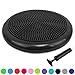 Produktbild Ballsitzkissen inkl Pumpe für Fitness,Yoga, Reha, Rückentraining und coordination, TRIDEER 34cm Anti-Burst Sitzballkissen Noppenkissen Luftkissen Balance Board Balance Kissen Wackelbrett Gleichgewic
