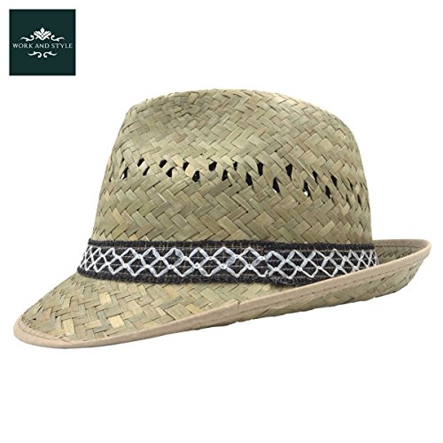 Preisvergleich Produktbild Harvest Strohhut by Work and Style - Stroh, 58 cm