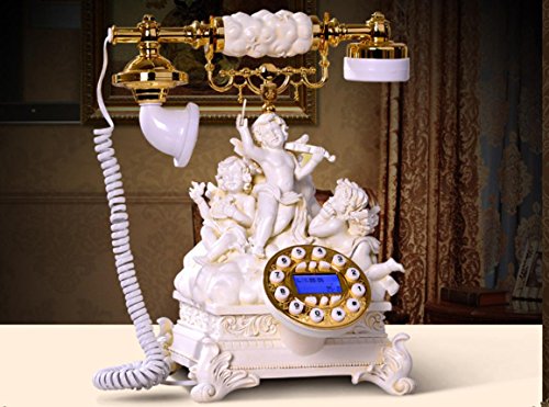 détail GYX Ligne de téléphone fixe créatif rétro téléphone antique